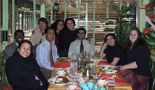 Pioneer friends from LA @ Cuban restaurant