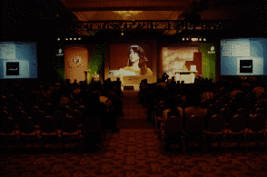 A presentation in the Imperial Ballroom