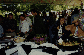 Food (of course) at the Campus Visit