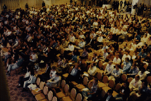 the crowd in the Imperial Ballroom