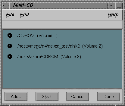 Multi-CD GUI2