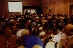 A presentation in the Regency I Room