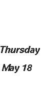 Thu May18